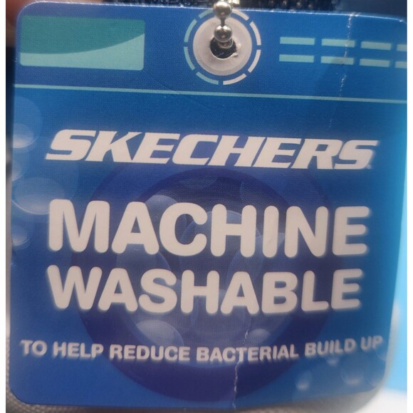 Skechers Go Walk Joy Womens Size 7.5 Blue White Athletic Slip-On Shoes Sneakers - Picture 9 of 11